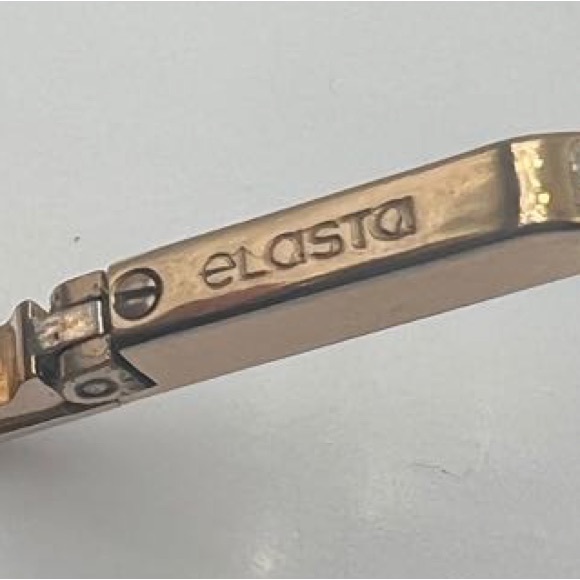 Vintage Safilo 137 Gold Pilot Sunglasses Frames - Picture 6 of 7